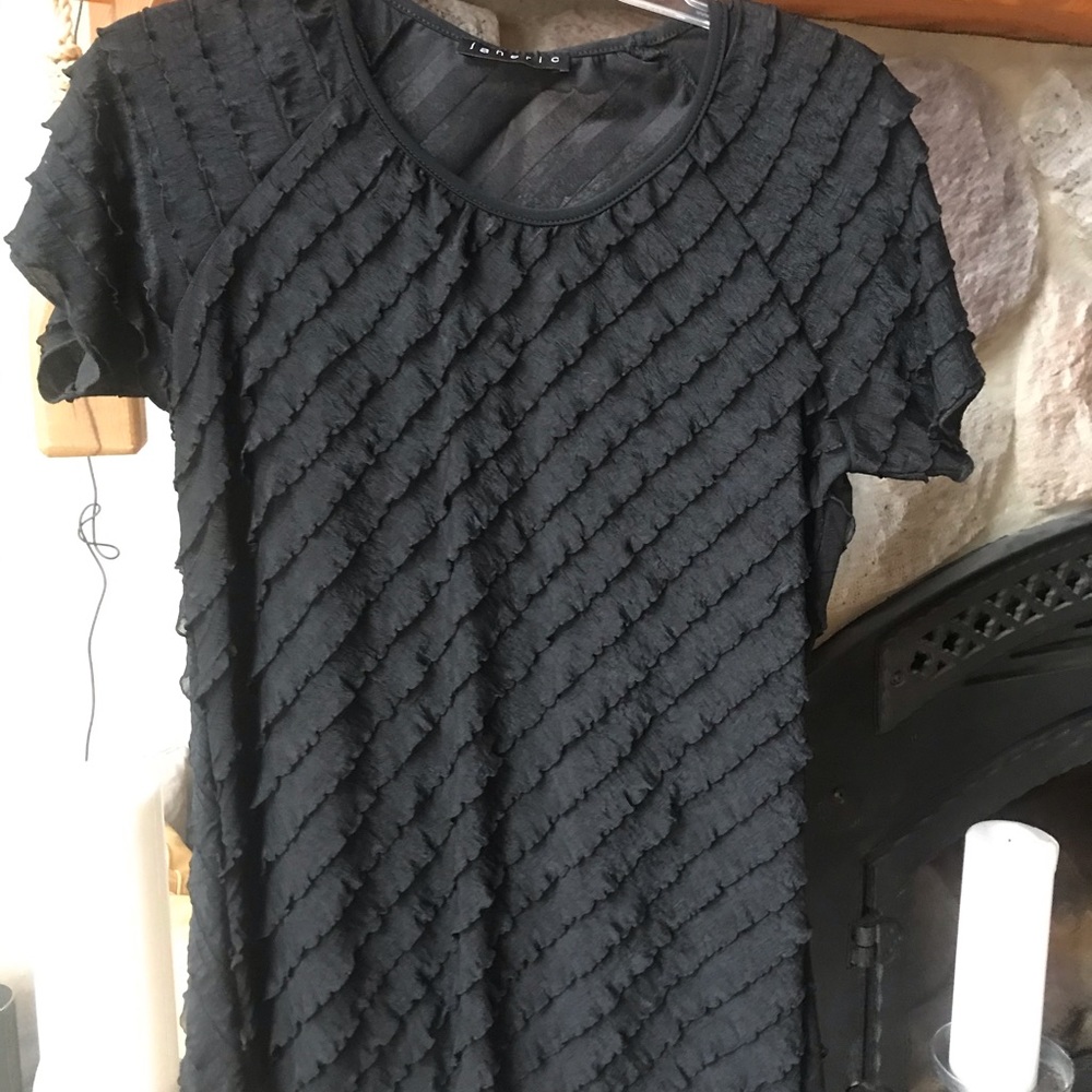 Lacy ruffle blouse/shirt